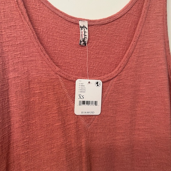 Free People Intimately Coral Jumpsuit - Picture 3 of 8